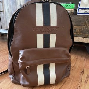 Coach backpack - leather